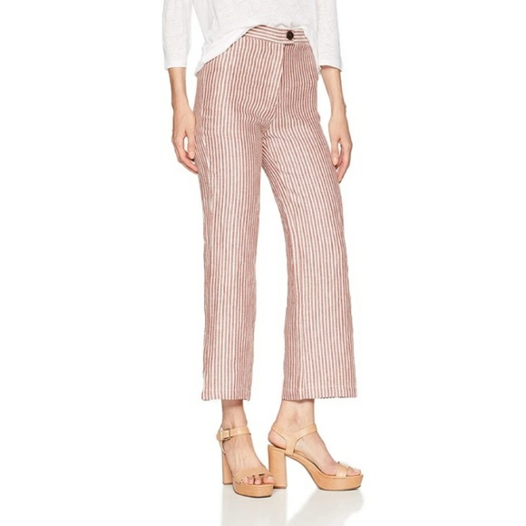 Mara Hoffman Arlene Stripe Linen Pants 6